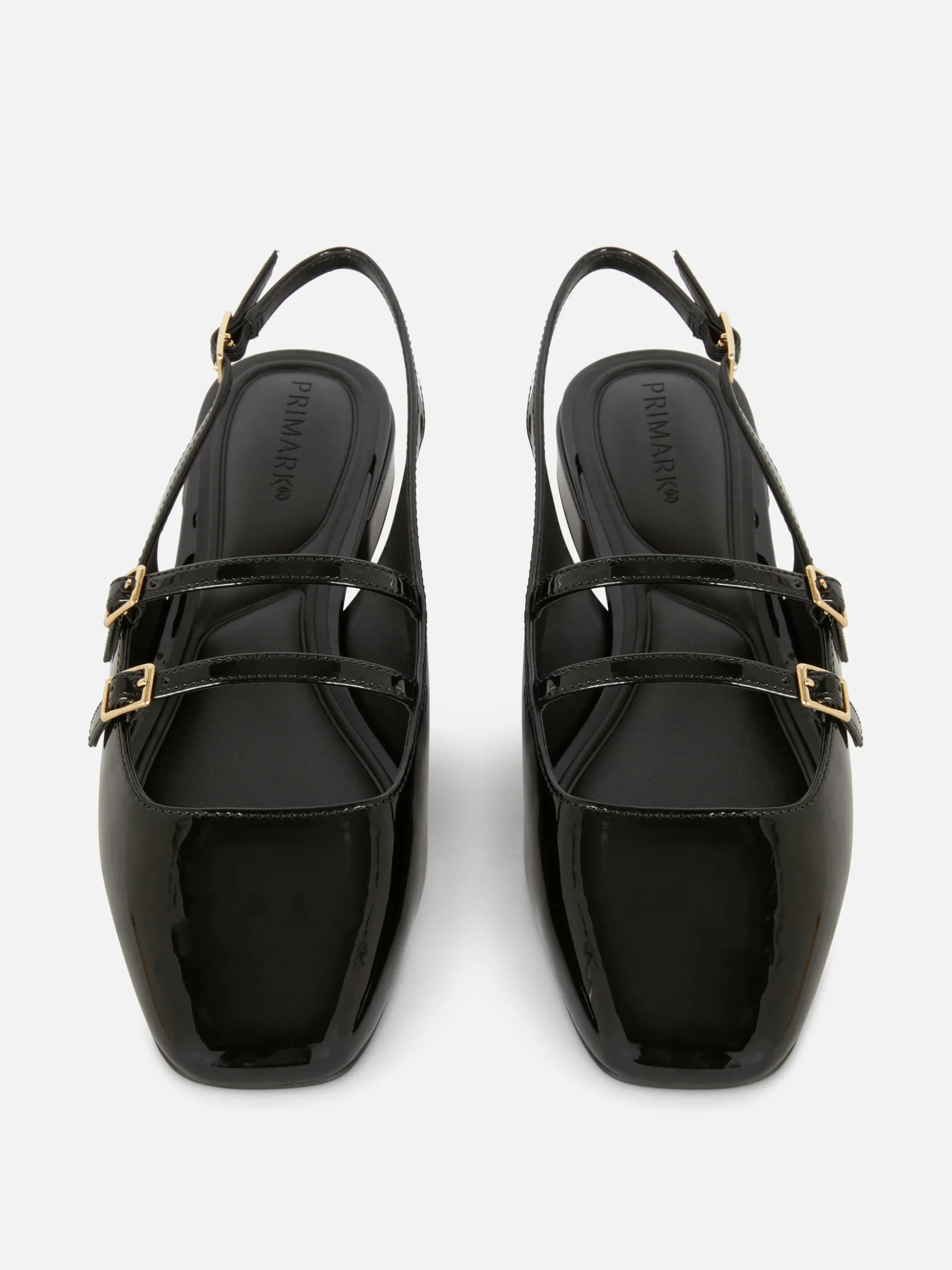 Merceditas Con Doble Tira Y Hebilla