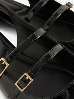 Merceditas Con Doble Tira Y Hebilla