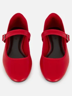 Merceditas Planas Con Puntera Redondeada