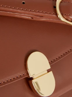 Minibolso Cruzado Con Cierre Metálico