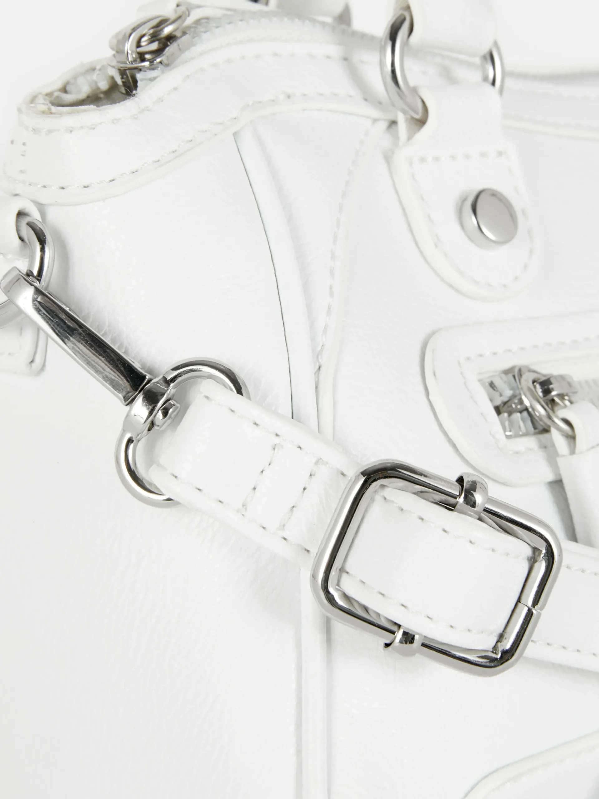 Minibolso Tote De Piel Sintética