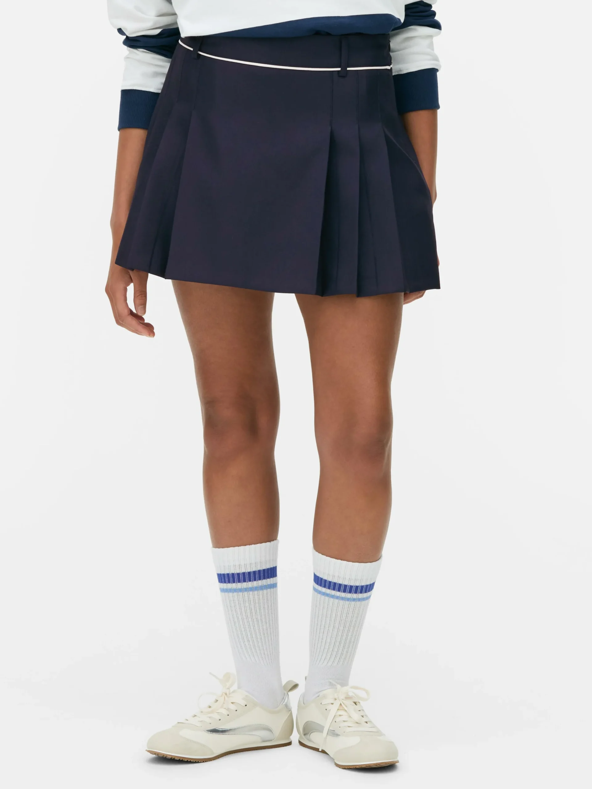 Minifalda De Tenis Plisada