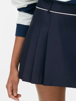 Minifalda De Tenis Plisada