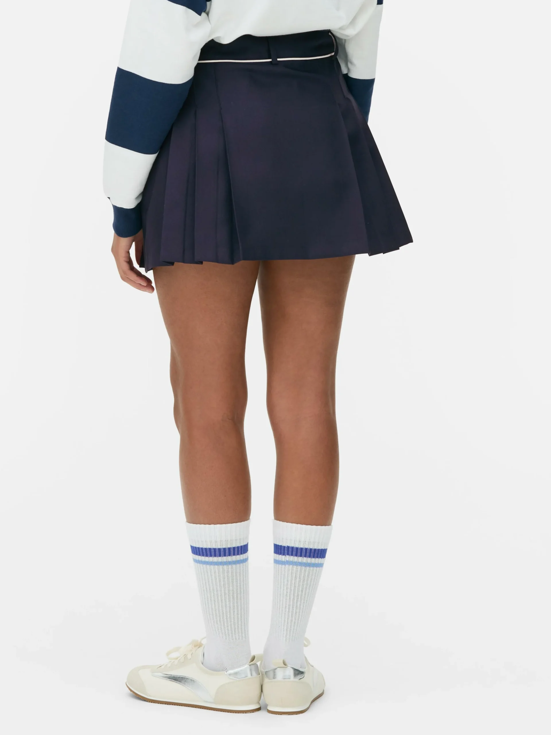 Minifalda De Tenis Plisada