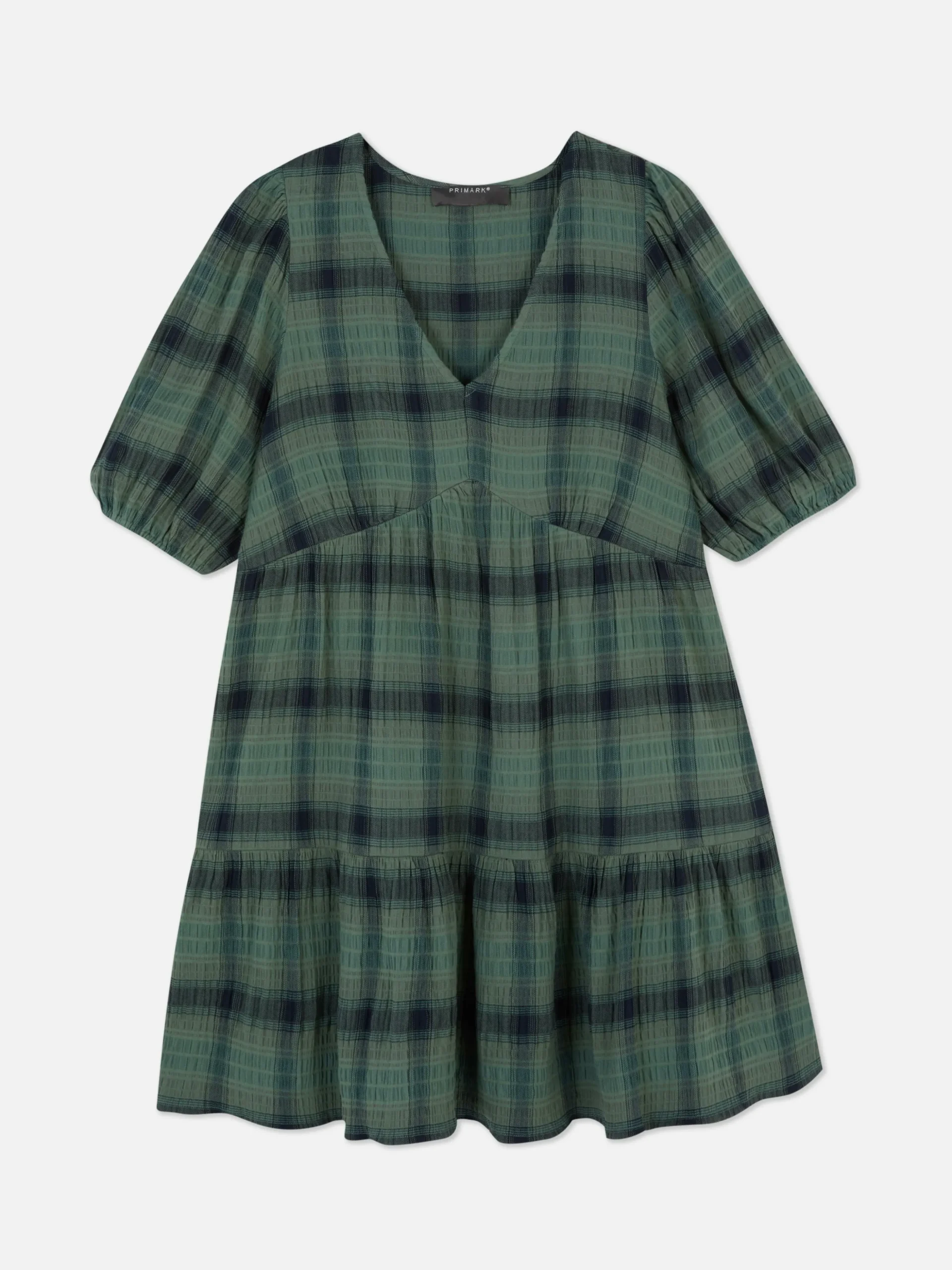 Minivestido Vintage A Cuadros