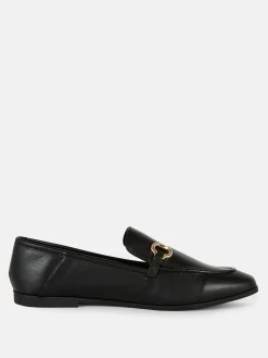 Mocasines De Piel Sintética