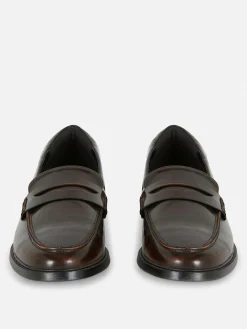 Mocasines De Piel Sintética