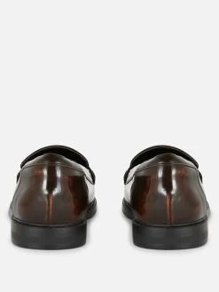 Mocasines De Piel Sintética