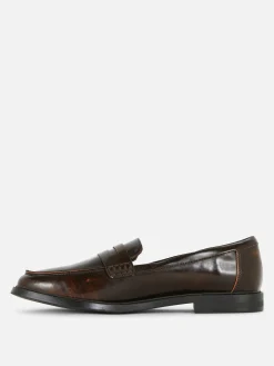 Mocasines De Piel Sintética