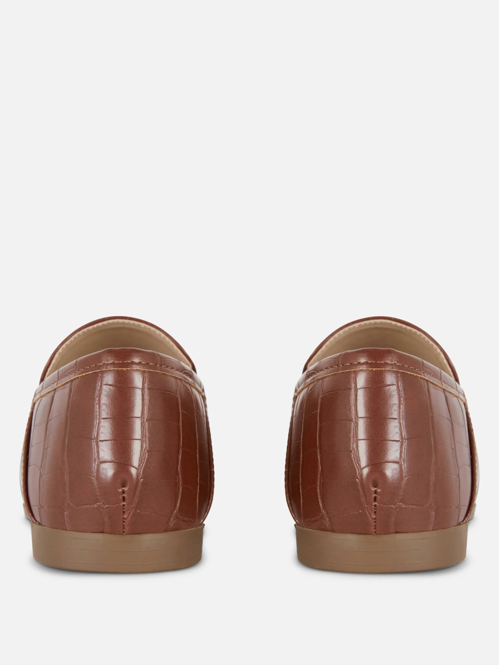 Mocasines De Piel Sintética Con Adorno Metálico