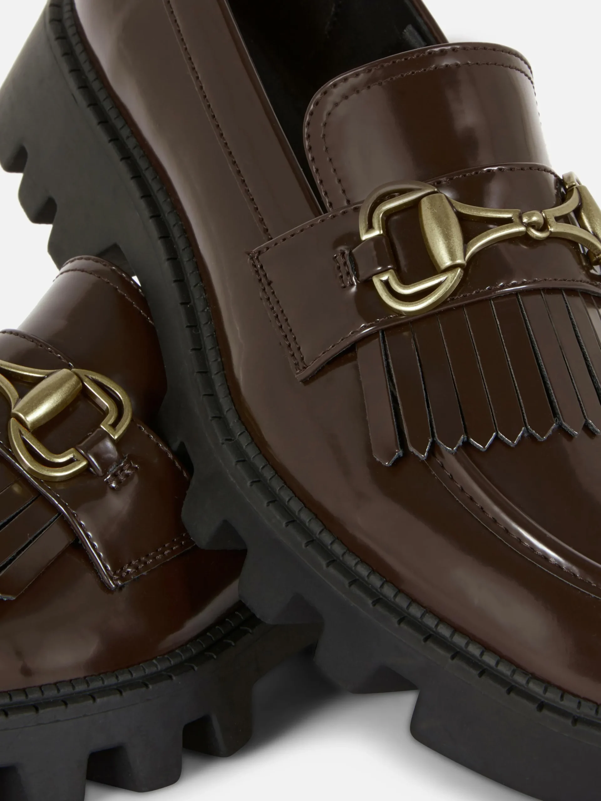 Mocasines Gruesos Con Flecos De Rita Ora