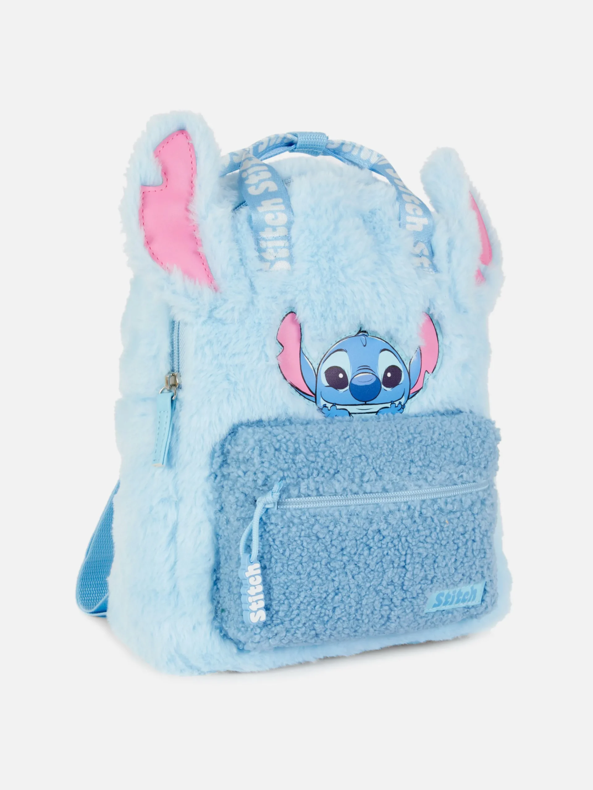 Mochila De Pelo Sintético De Stitch De Disney