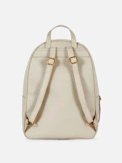 Mochila De Piel Sintética