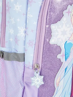 Mochila Escolar Con Purpurina De Frozen De Disney