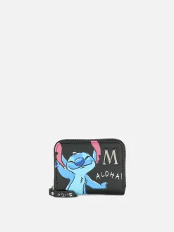 Monedero Con Inicial De Lilo Y Stitch De Disney