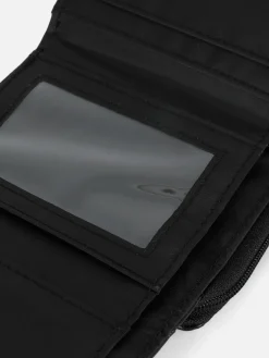 Monedero De Piel De Cocodrilo Sintética Con Inicial