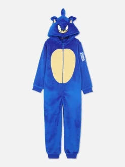 Mono De Pijama De Sonic, El Erizo Para Niños Y Niñas