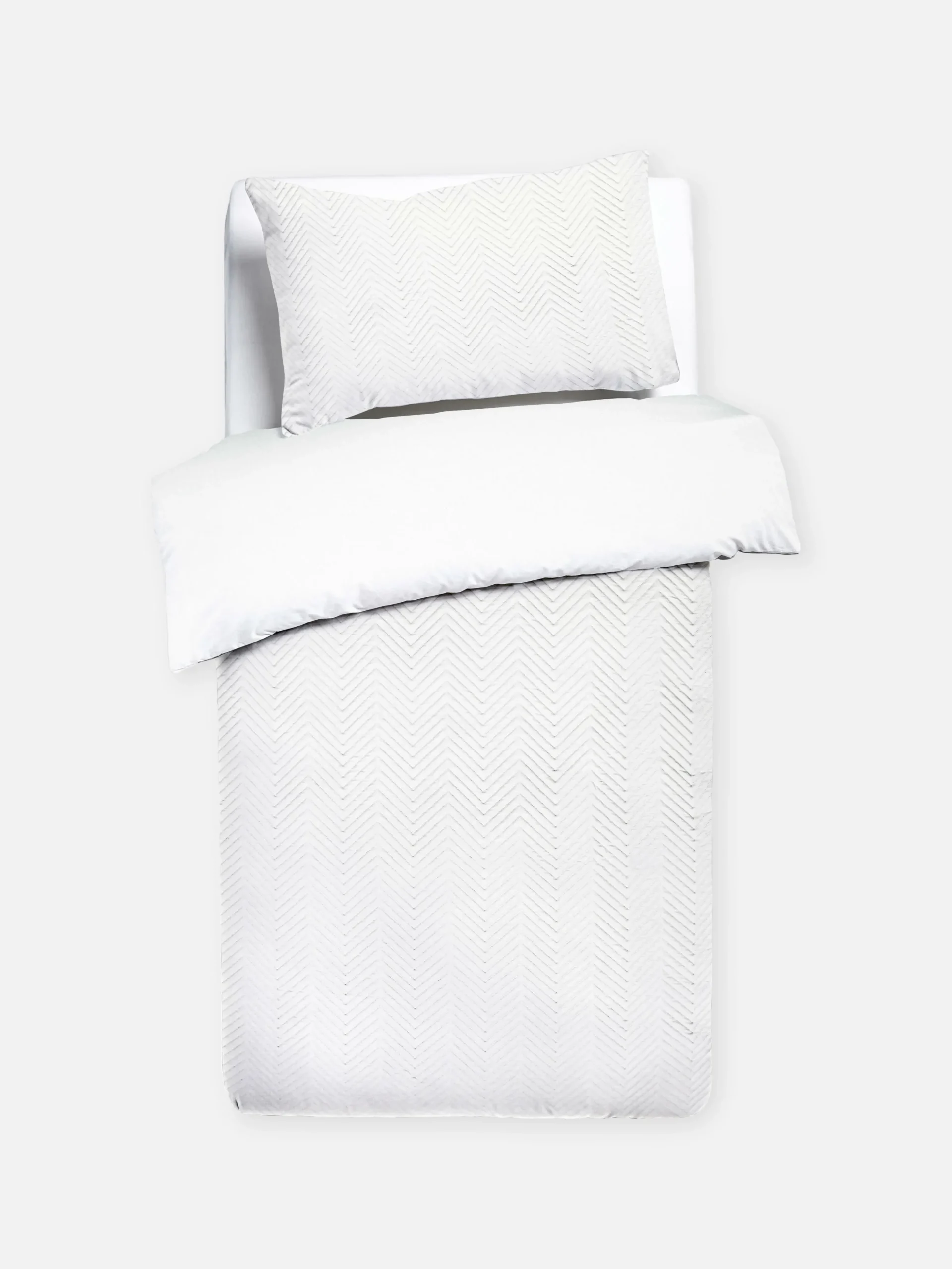 Nórdico Reversible Con Textura Para Cama Individual