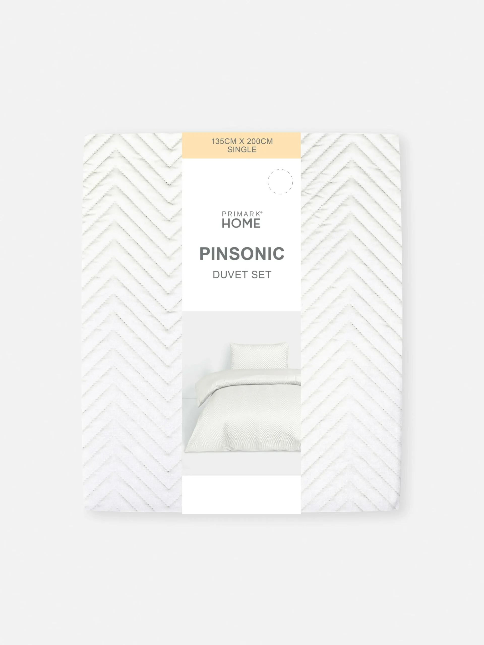 Nórdico Reversible Con Textura Para Cama Individual