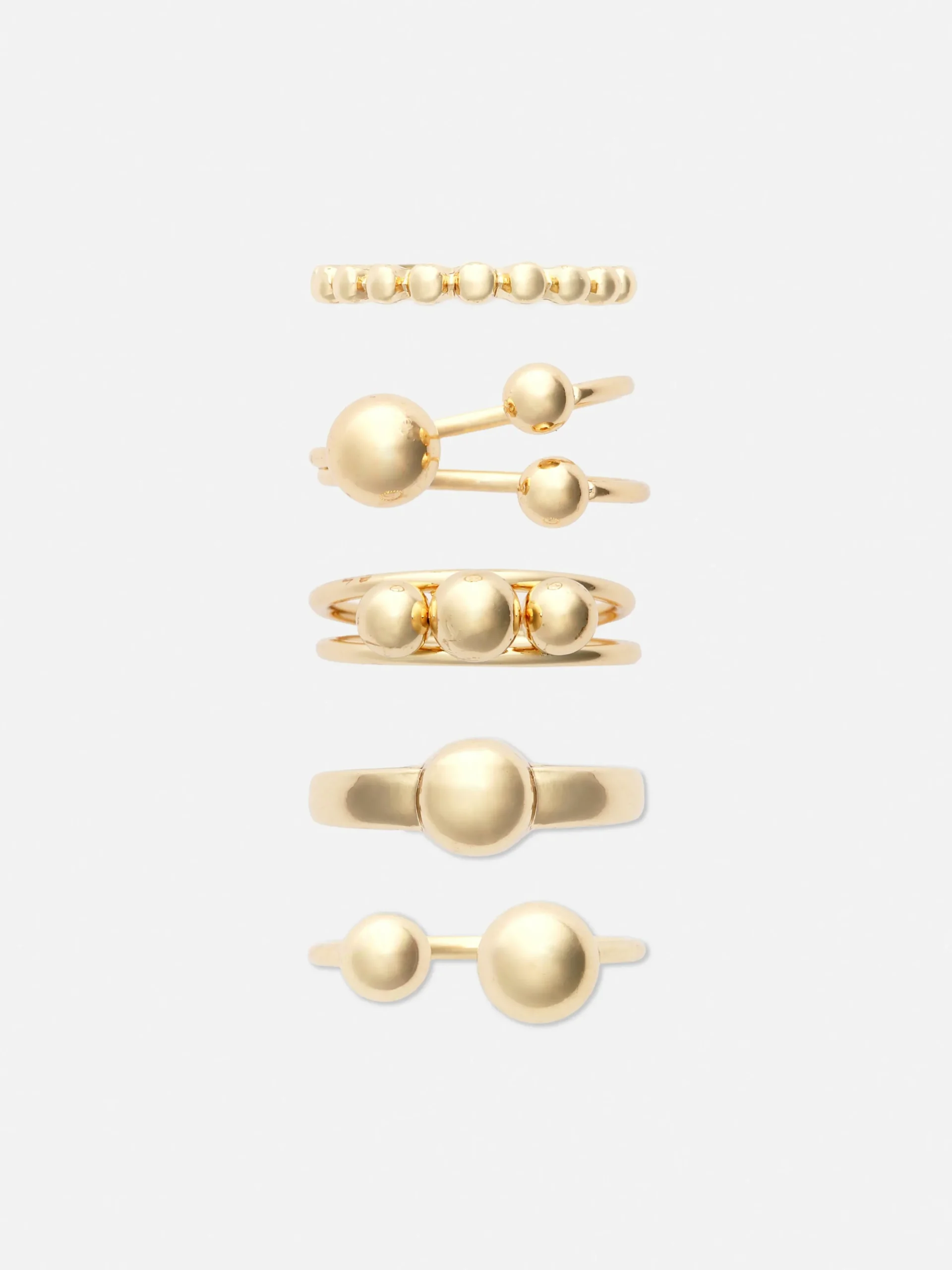 Pack De 5 Anillos Esféricos Apilables