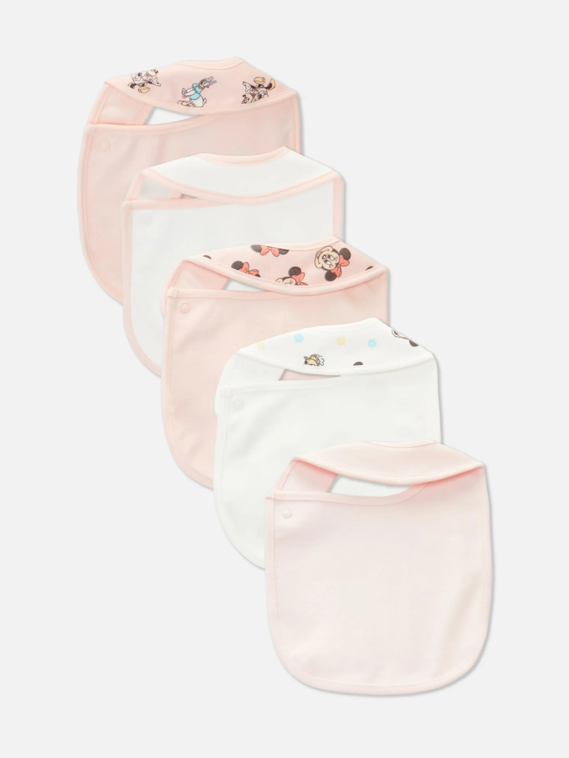 Pack De 5 Baberos De Minnie Mouse Y Daisy De Disney