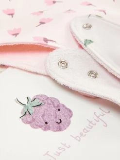 Pack De 3 Baberos Tipo Bandana Con Bayas