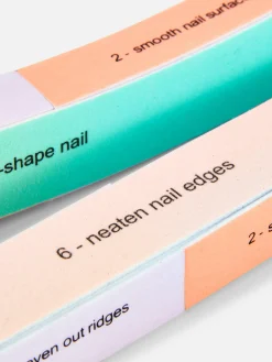 Pack De 2 Bloques De Lima Para Uñas