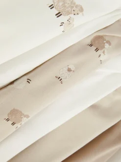 Pack De 7 Bodis De Manga Corta Con Ovejitas