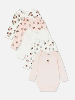 Pack De 5 Bodis De Minnie Mouse Y Daisy De Disney