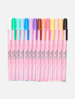 Pack De 14 Bolígrafos De Gel Perfumados De Barbie