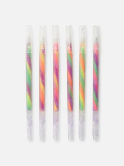 Pack De 6 Bolígrafos De Gel De Unicornio