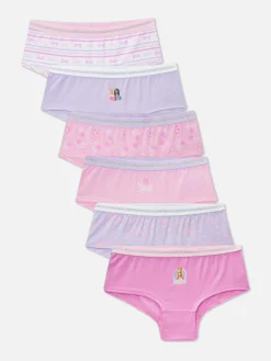 Pack De 6 Braguitas A La Cadera De Barbie