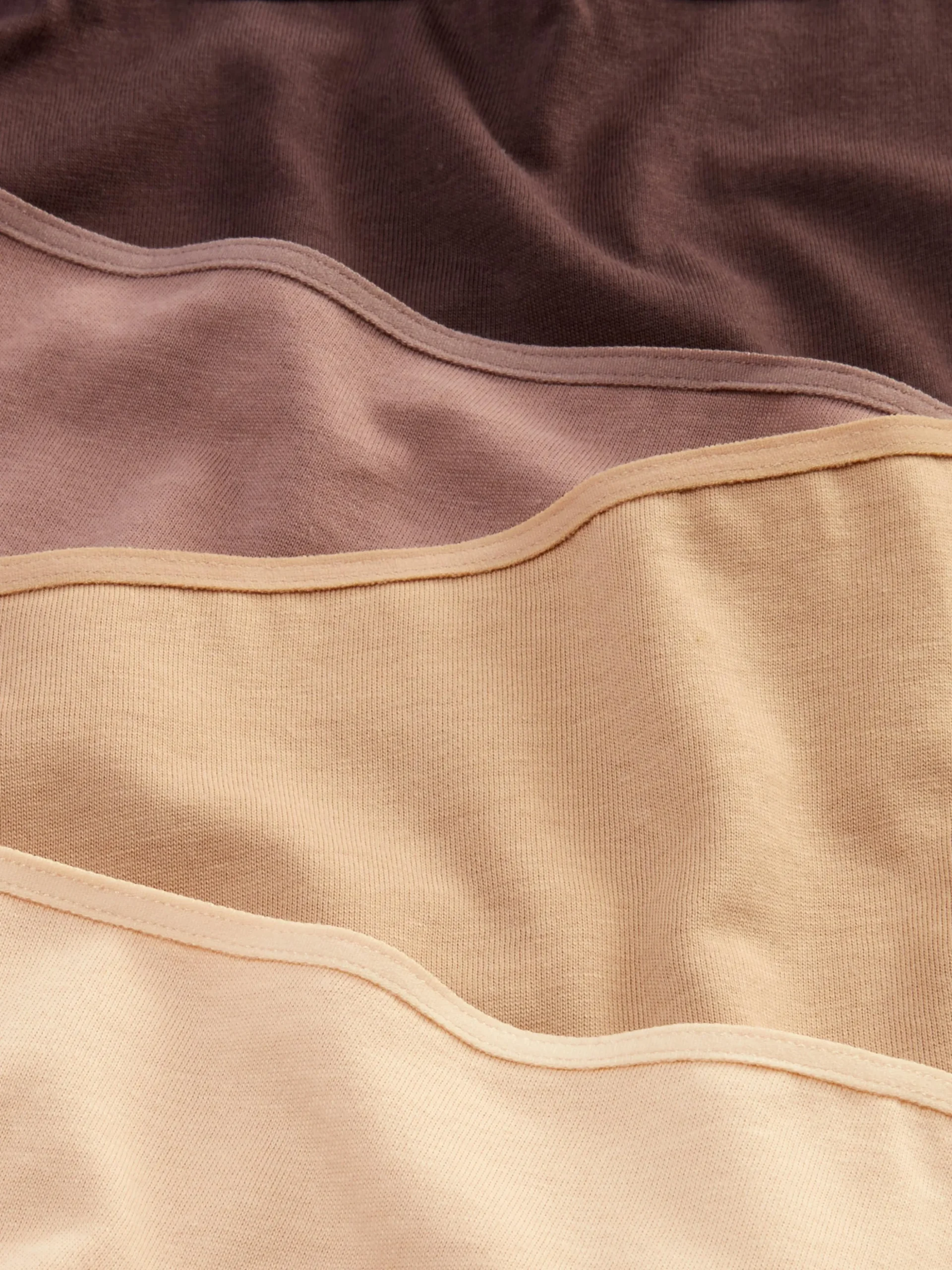 Pack De 4 Braguitas Altas De Color Neutro