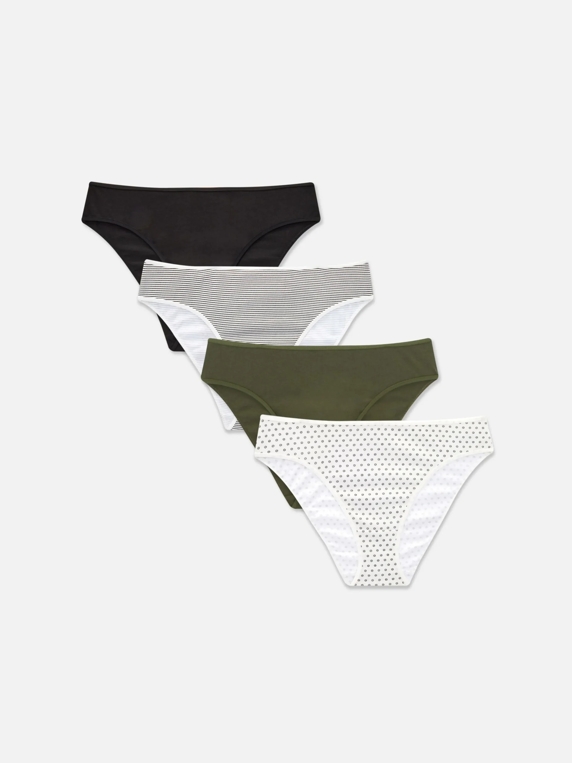 Pack De 4 Braguitas Bikini Para El Día A Día