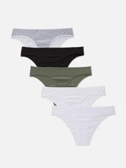 Pack De 5 Braguitas Brasileñas De Diario