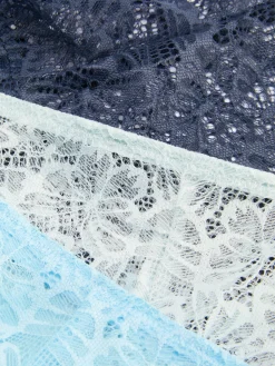 Pack De 3 Braguitas Brasileñas De Encaje