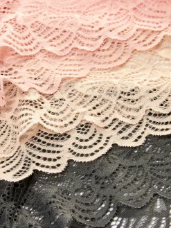 Pack De 3 Braguitas Brasileñas De Encaje