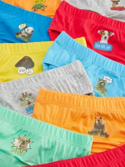 Pack De 10 Braguitas Con Estampado De Animales