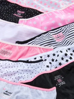 Pack De 10 Braguitas Con Mensajes Estampados