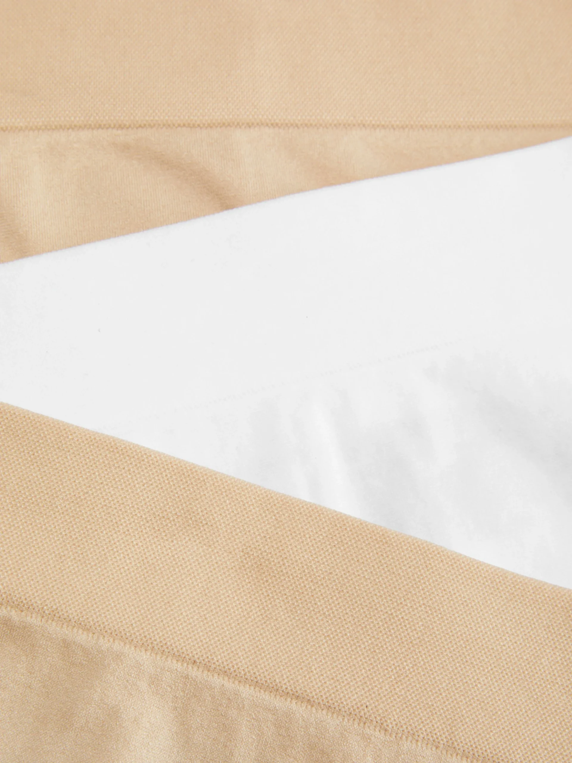 Pack De 3 Braguitas De Cintura Alta Sin Costuras