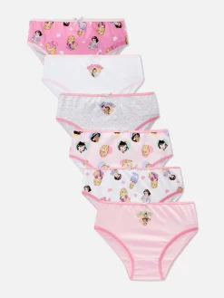 Pack De 6 Braguitas De Las Princesas Disney