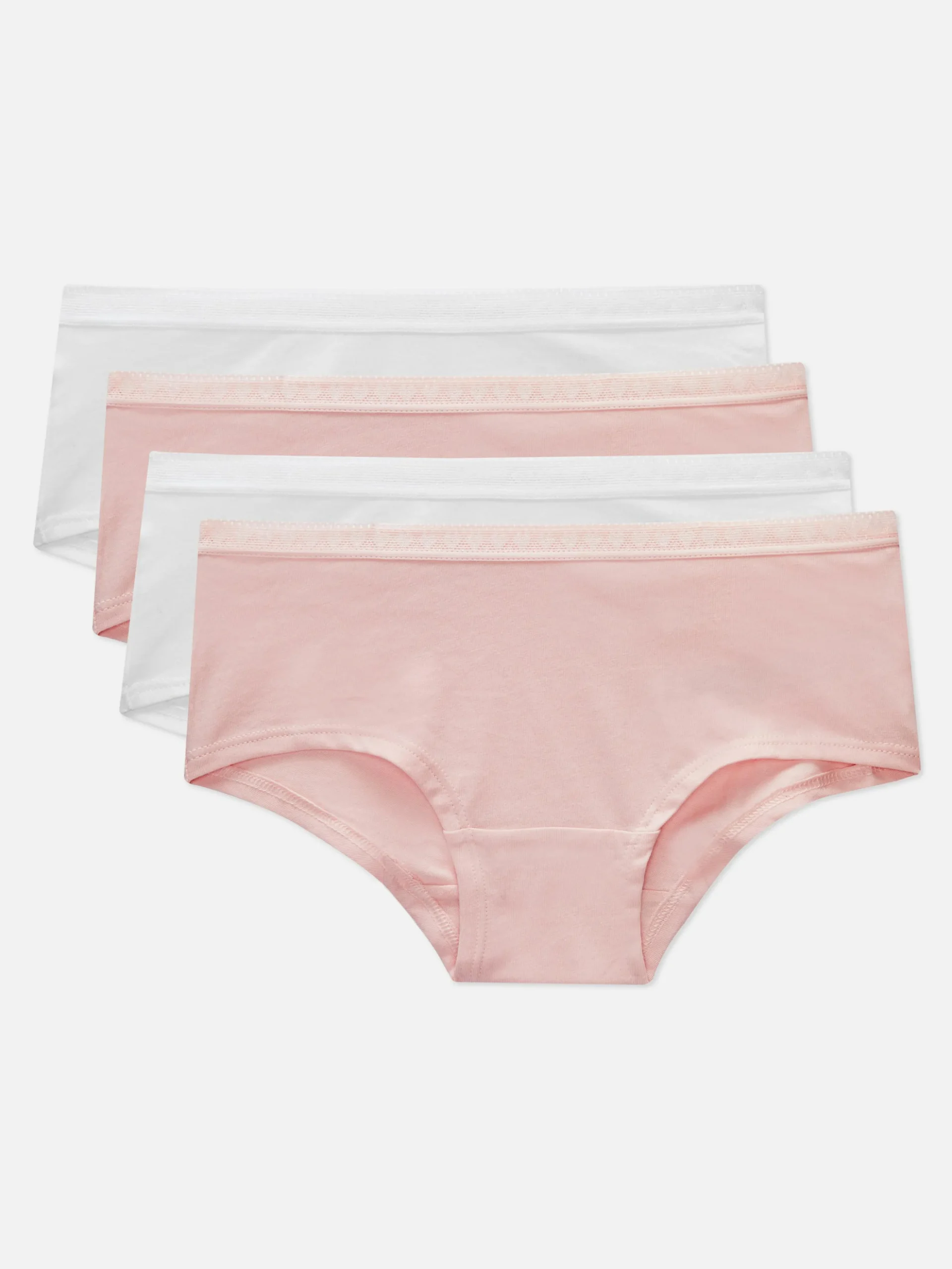 Pack De 4 Braguitas De Talle Bajo De Primera Calidad