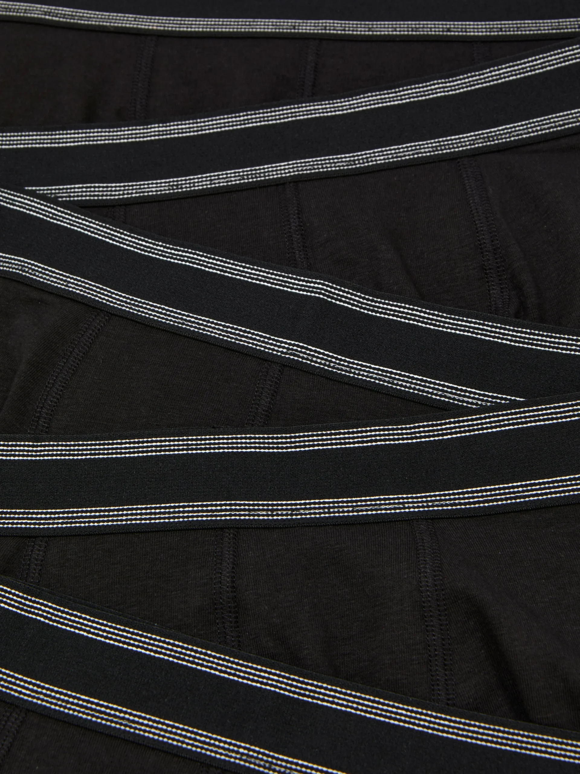 Pack De 5 Braguitas De Talle Bajo Tipo Bóxer