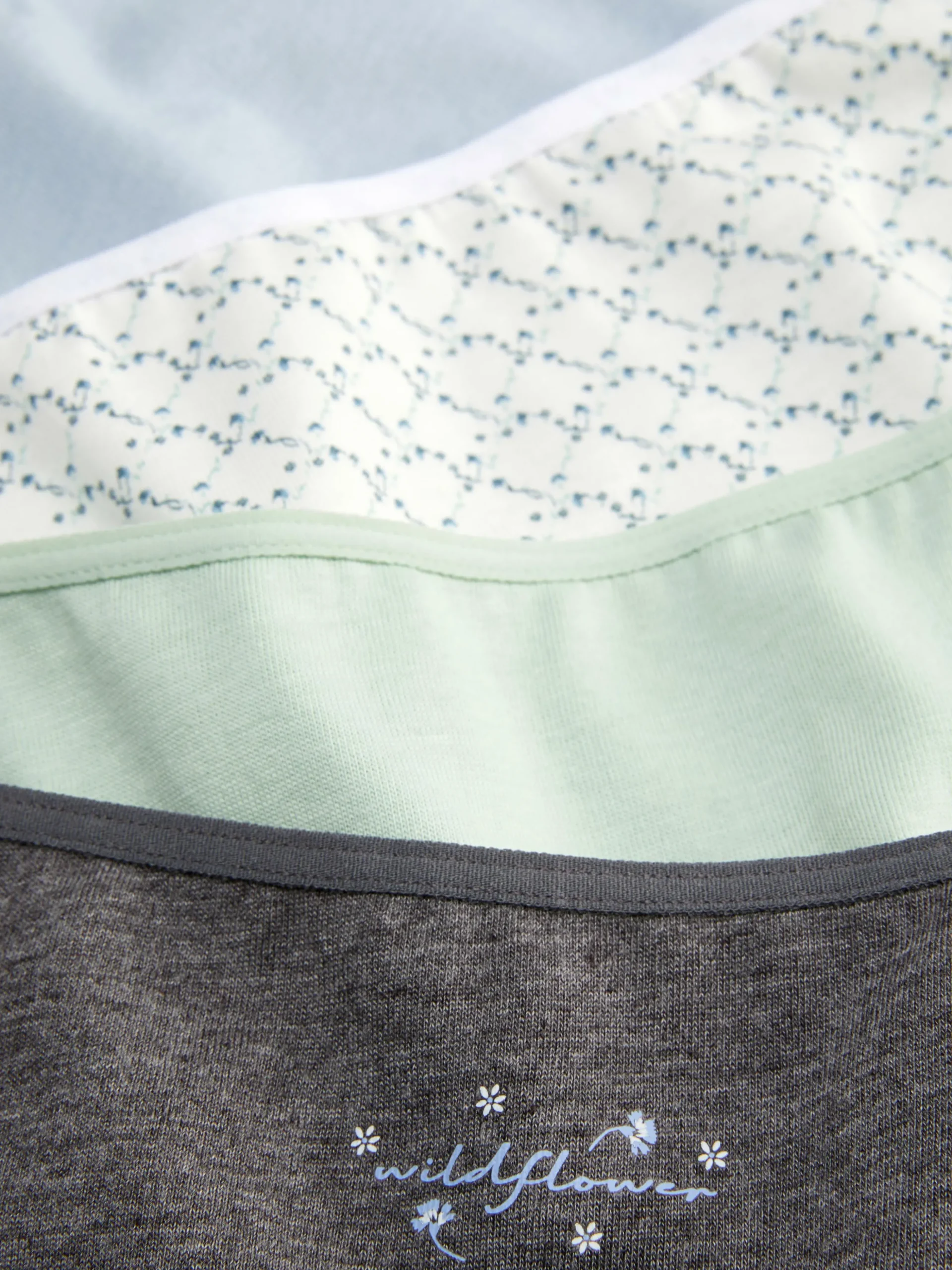 Pack De 4 Braguitas-pantalón Corto De Talle Alto