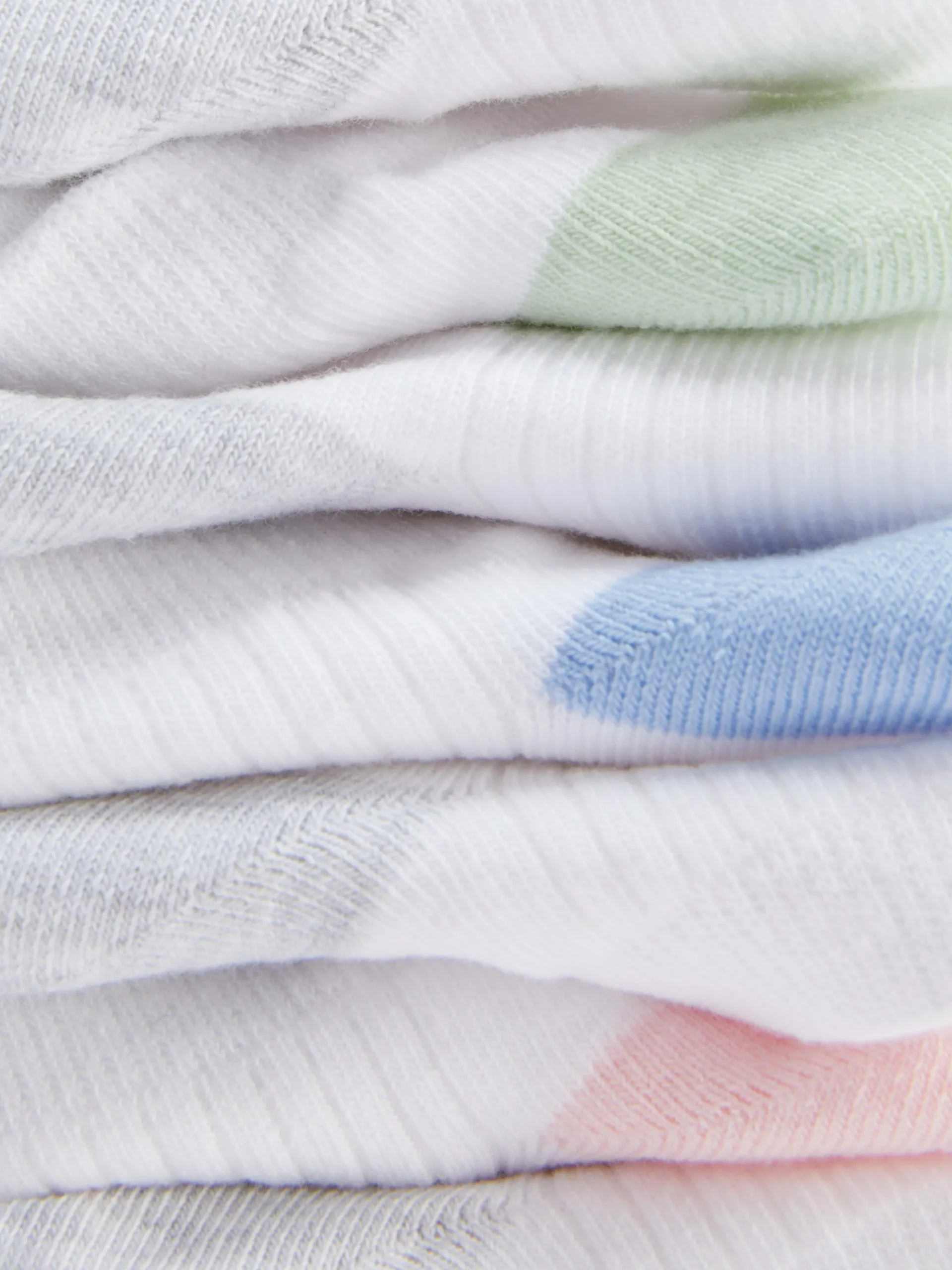 Pack De 7 Calcetines Bajos Con Panel En Contraste