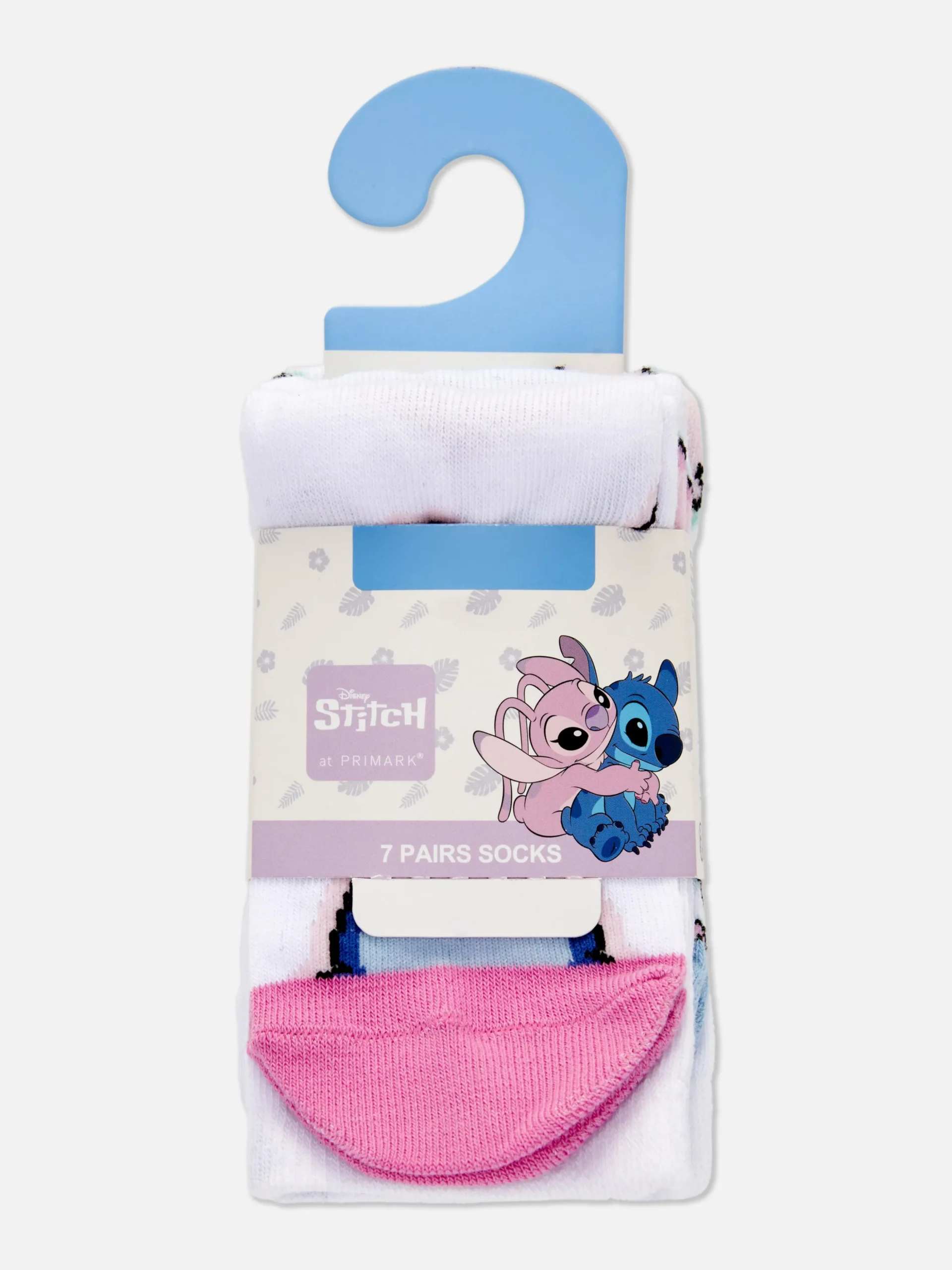Pack De 7 Calcetines Bajos De Stitch Y Ángel