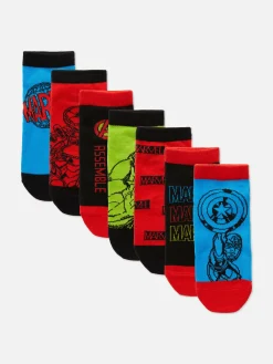 Pack De 7 Calcetines De Los Vengadores De Marvel