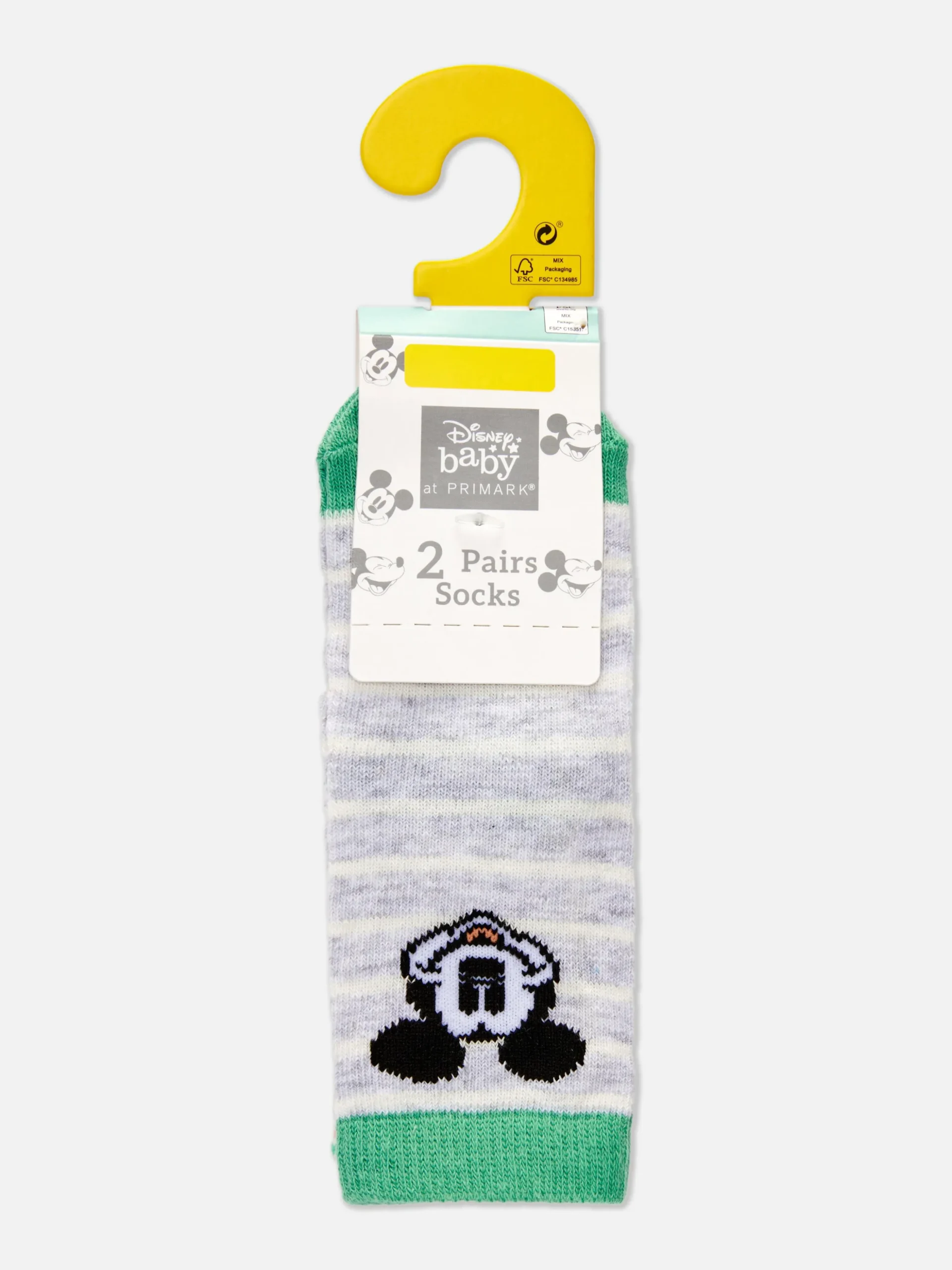 Pack De 2 Calcetines De Mickey Mouse De Disney