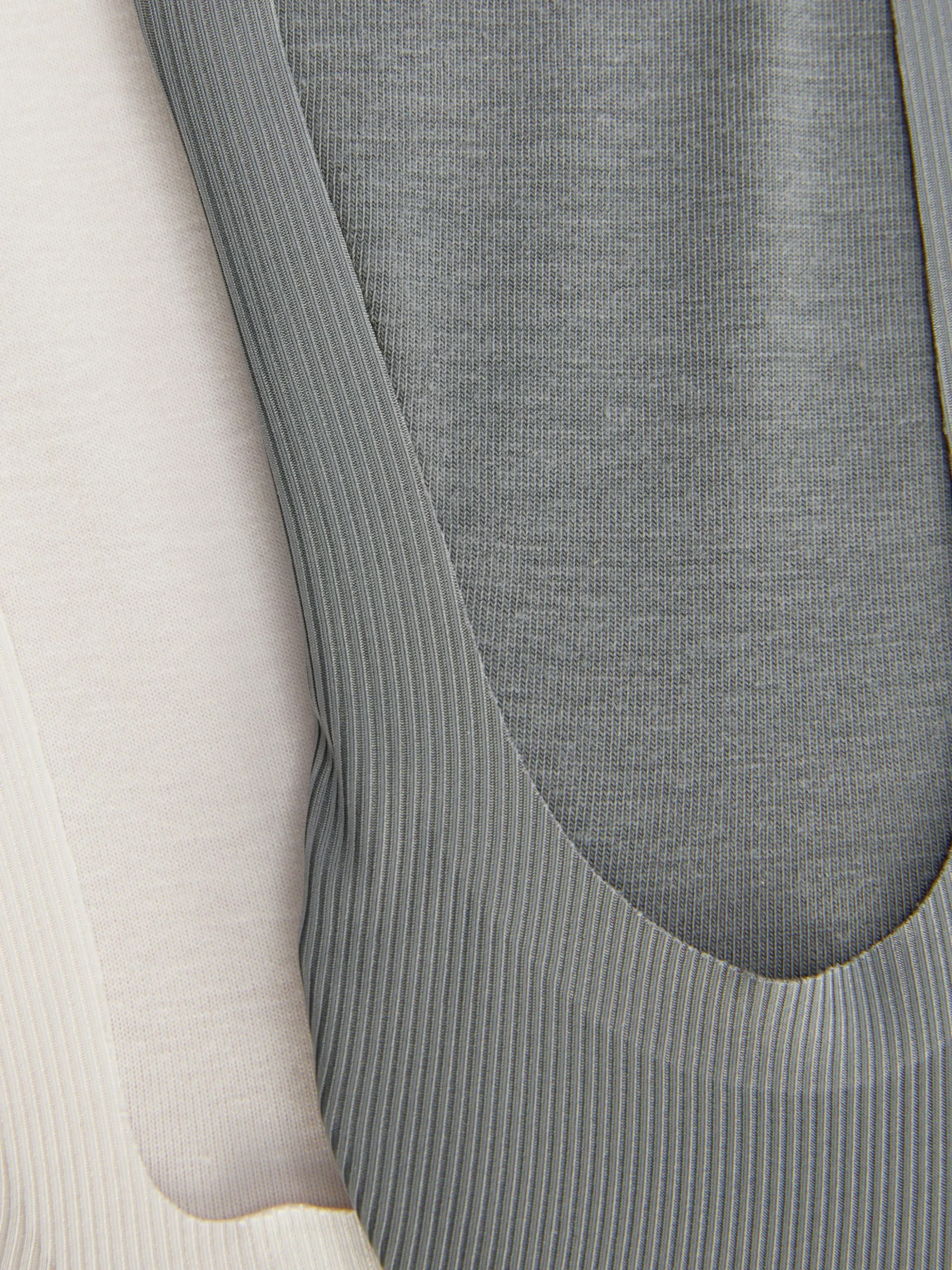 Pack De 2 Calcetines Invisibles De Microfibra