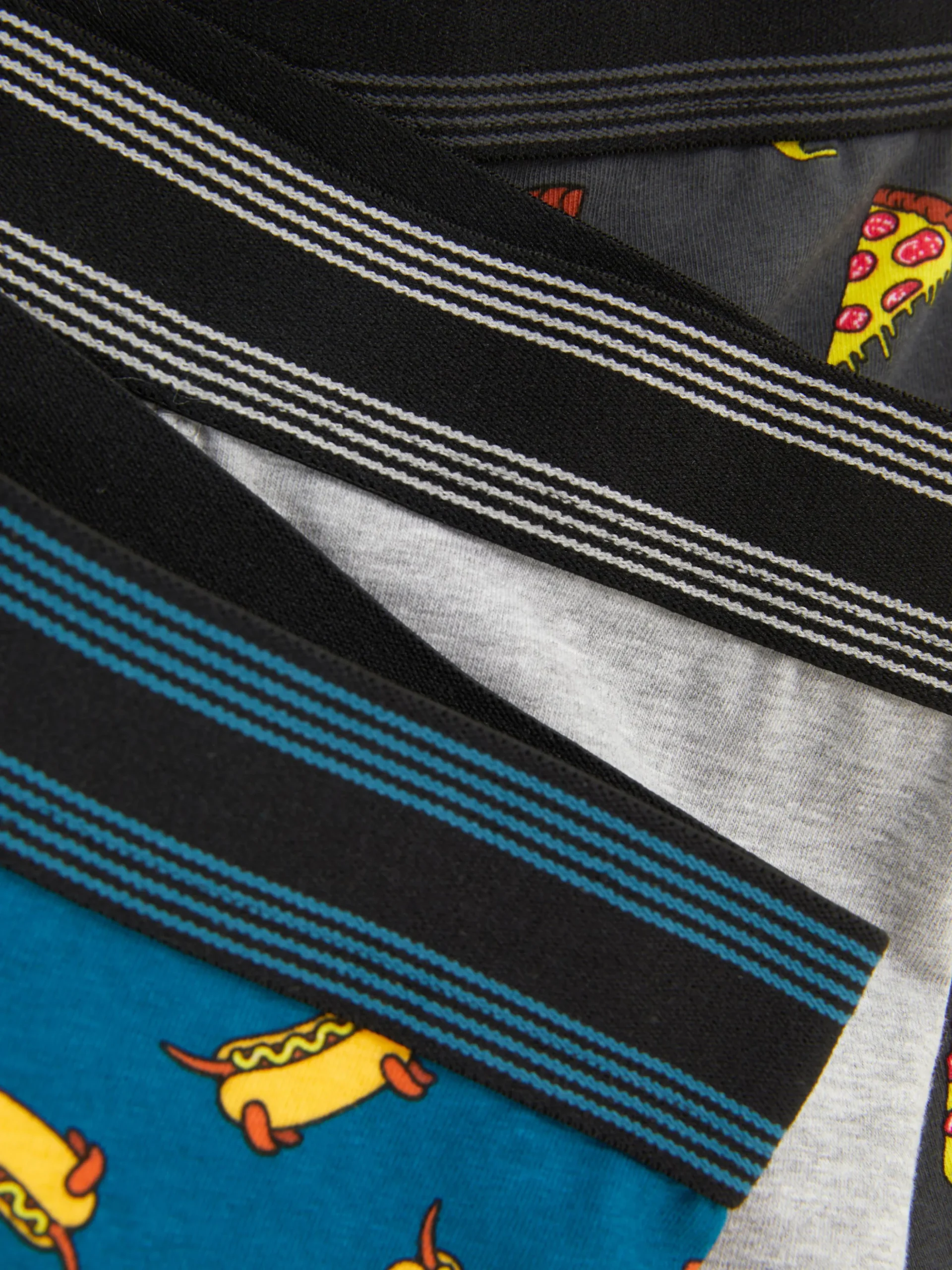 Pack De 3 Calzoncillos Con Estampado De Comida